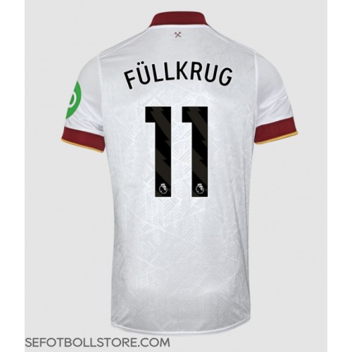 West Ham United Niclas Fullkrug #11 Replika Tredje Tröja 2024-25 Kortärmad